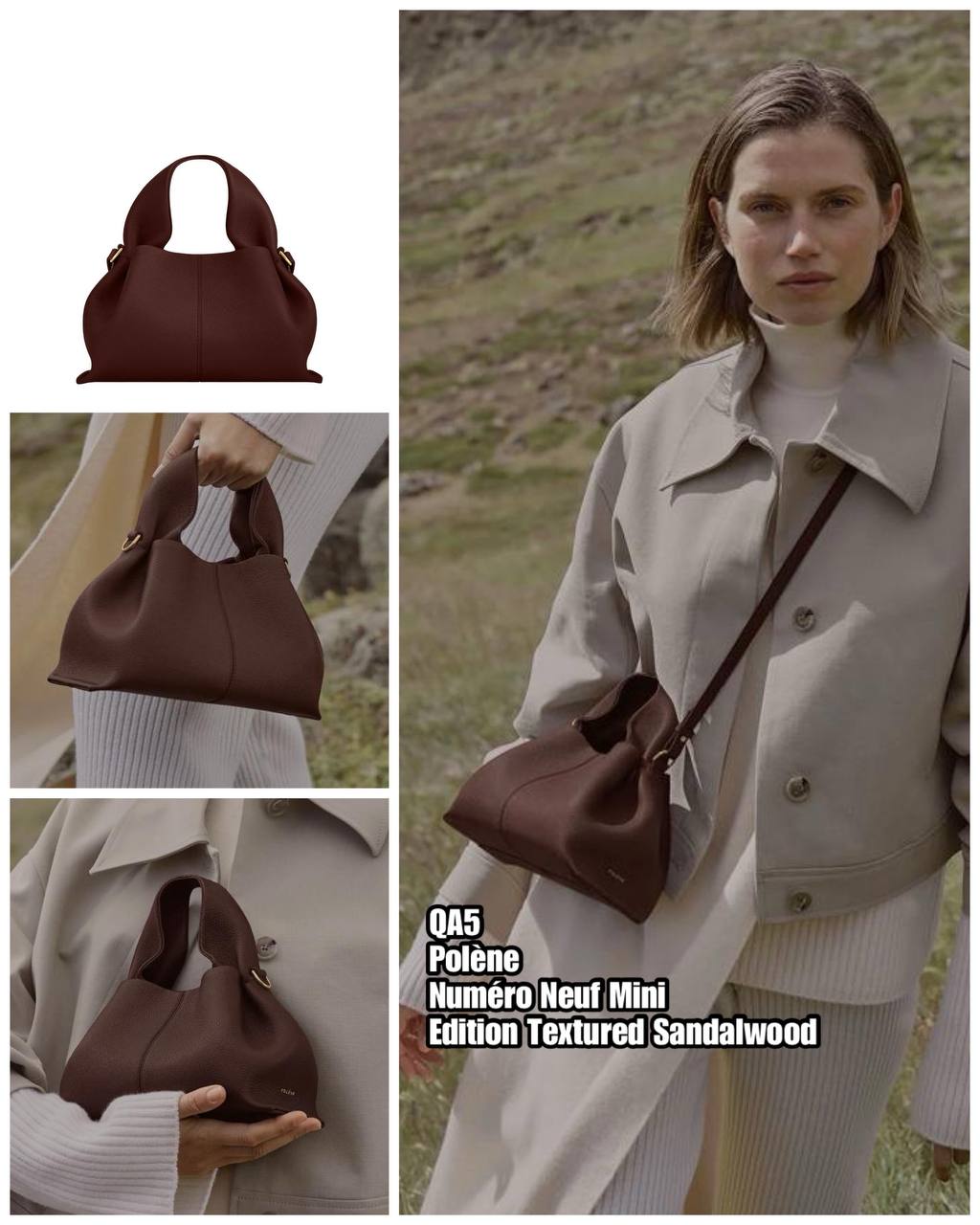 PRE-ORDER QA5 POLÈNE Numéro Neuf Mini BAG