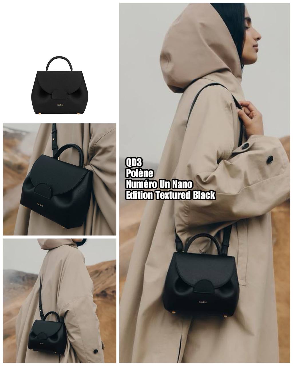 PRE-ORDER QD3 POLÈNE Numéro Un Nano BAG