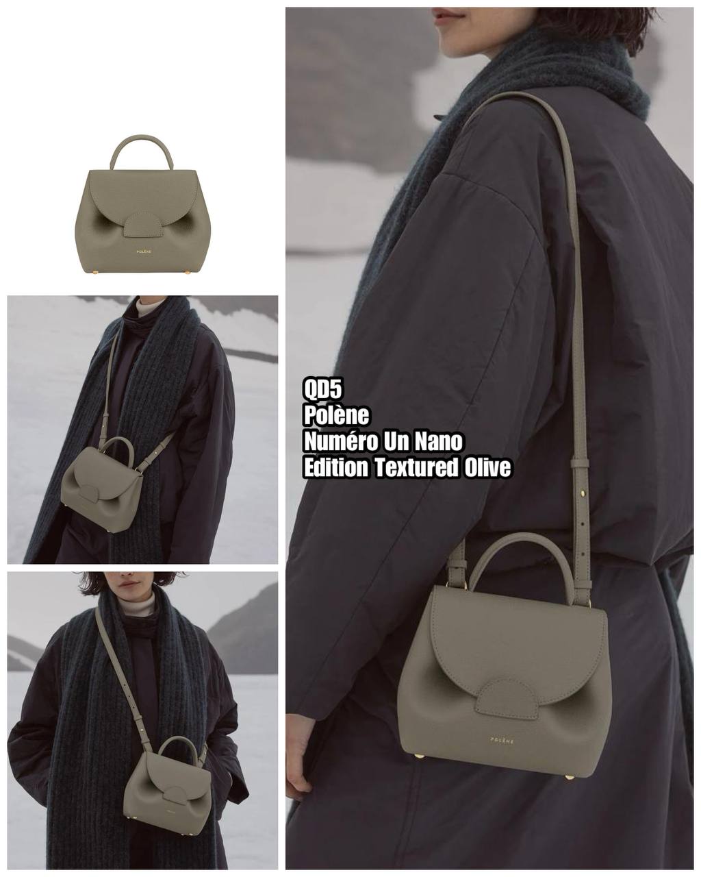 PRE-ORDER QD5 POLÈNE Numéro Un Nano BAG