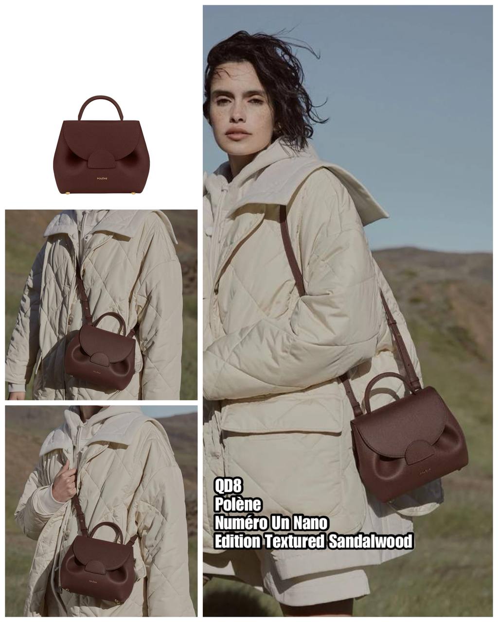 PRE-ORDER QD8 POLÈNE Numéro Un Nano BAG