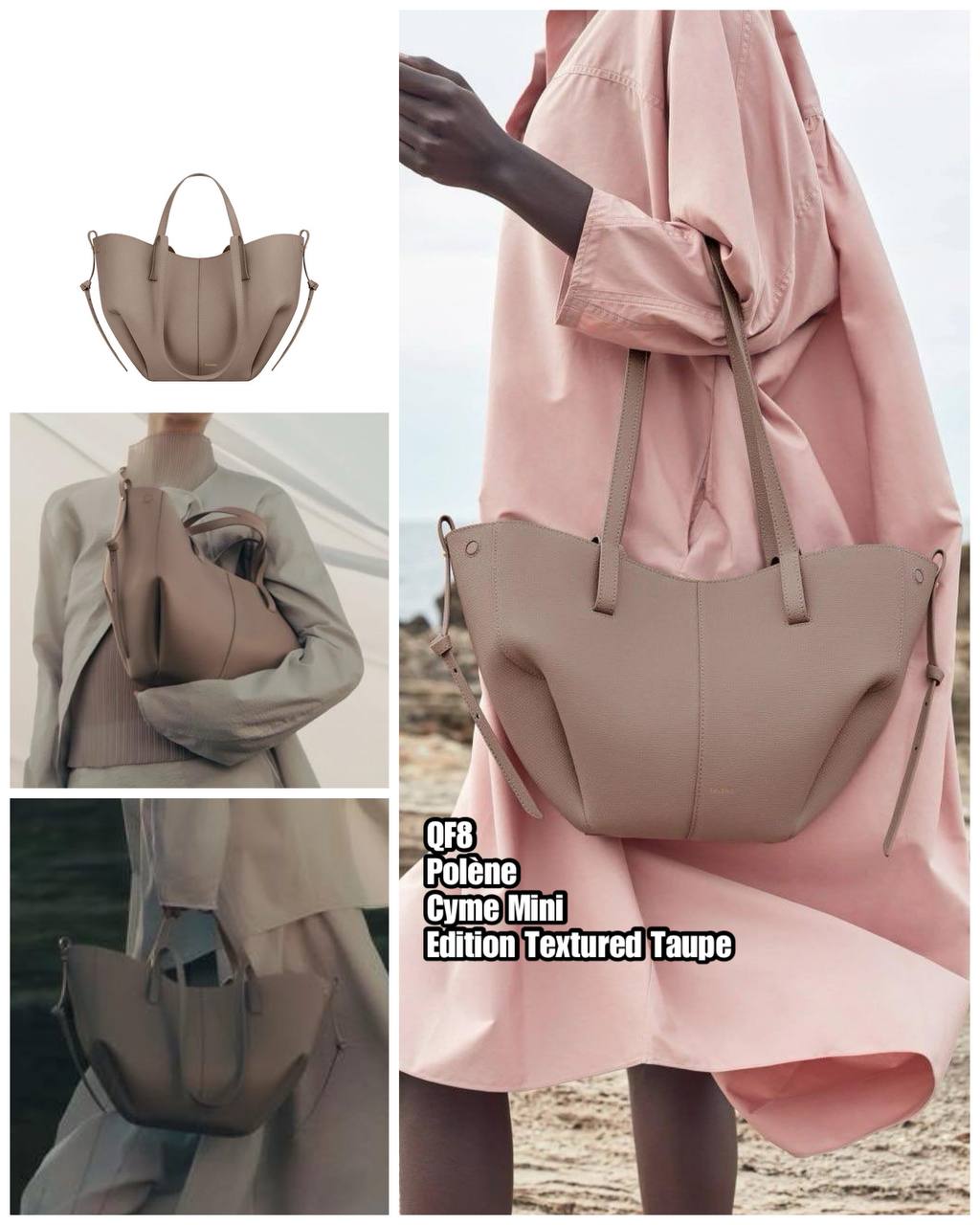 PRE-ORDER QF8 POLÈNE Cyme Mini BAG