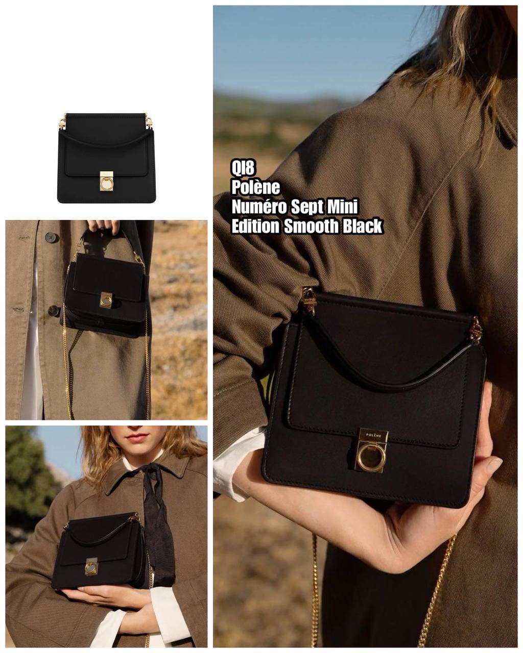 PRE-ORDER QI8 POLÈNE Numéro Sept Mini BAG