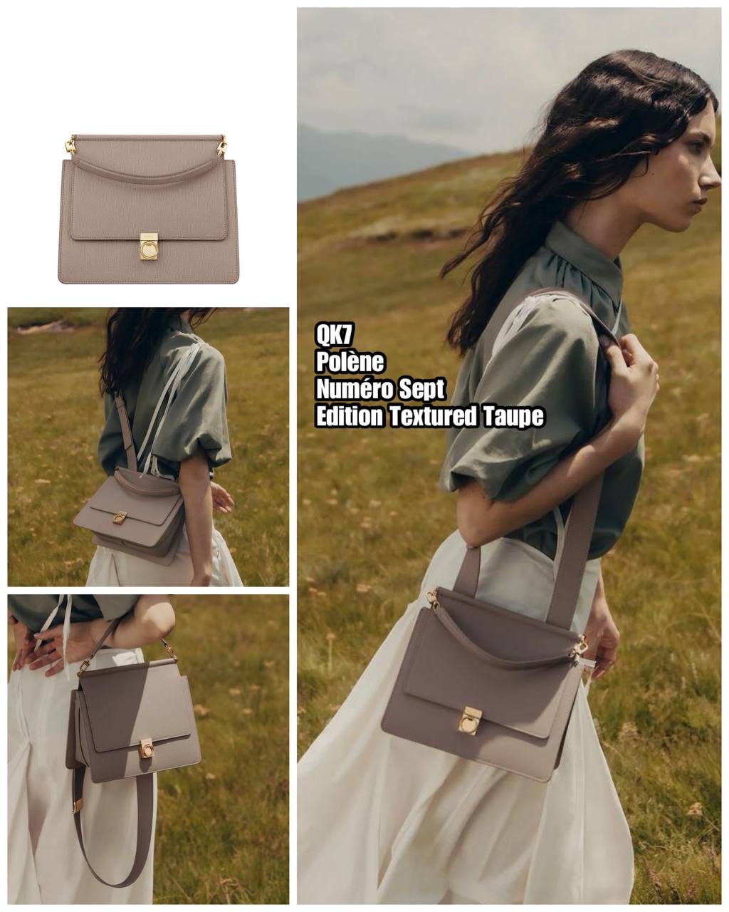PRE-ORDER QK7 POLÈNE Numéro Sept BAG