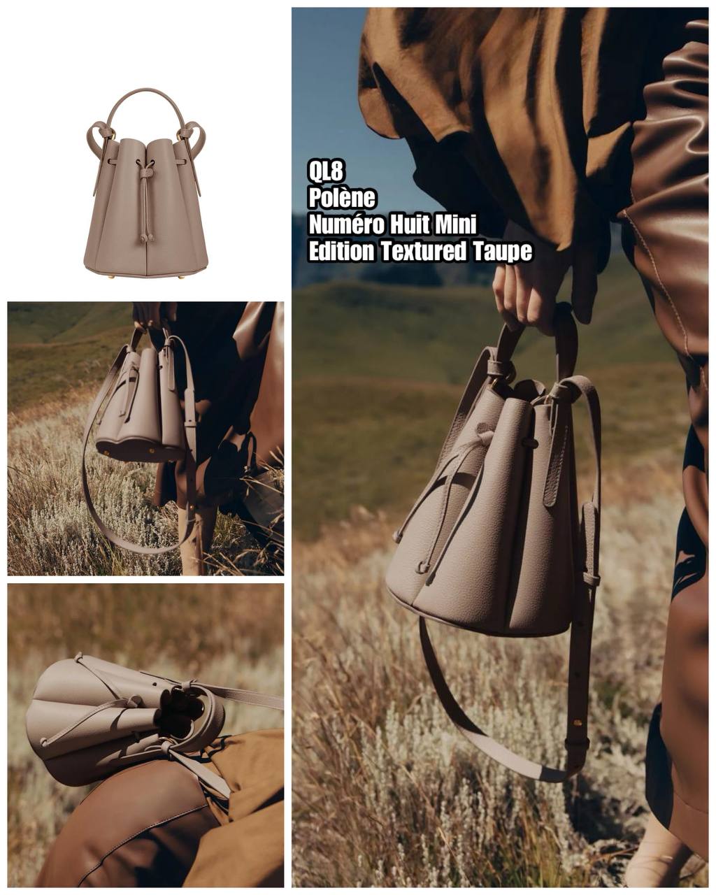 PRE-ORDER QL8 POLÈNE Numéro Huit Mini BAG