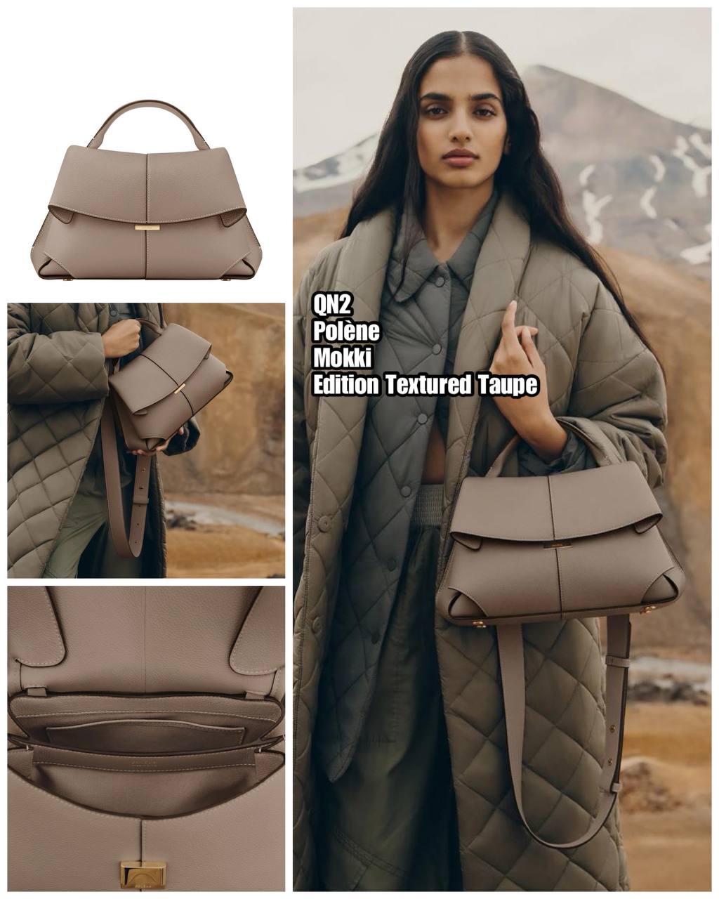 PRE-ORDER QN2 POLÈNE Mokki BAG