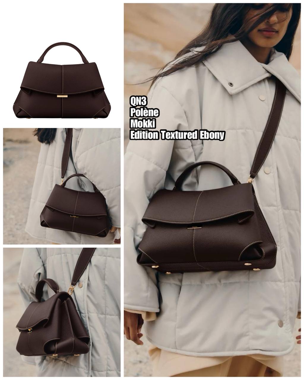 PRE-ORDER QN3 POLÈNE Mokki BAG
