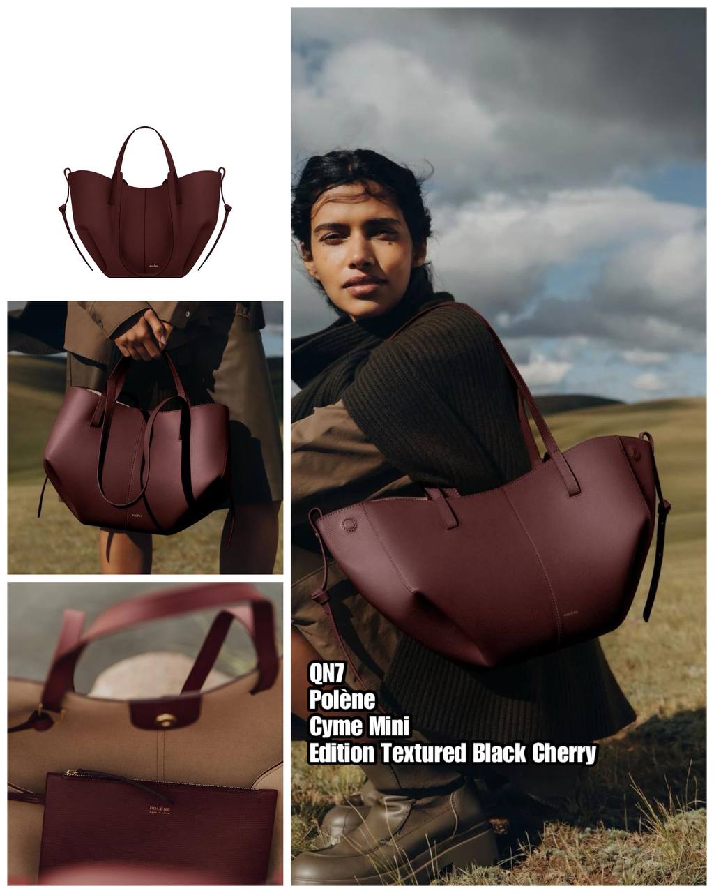 PRE-ORDER QN7 POLÈNE Cyme Mini BAG