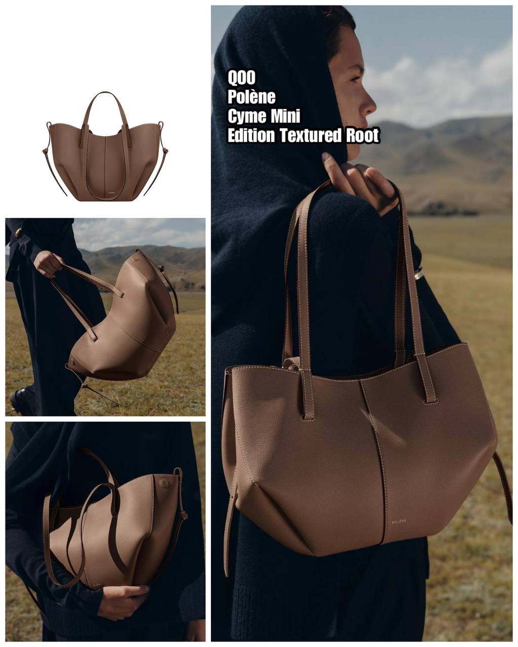 PRE-ORDER QO0 POLÈNE Cyme Mini BAG