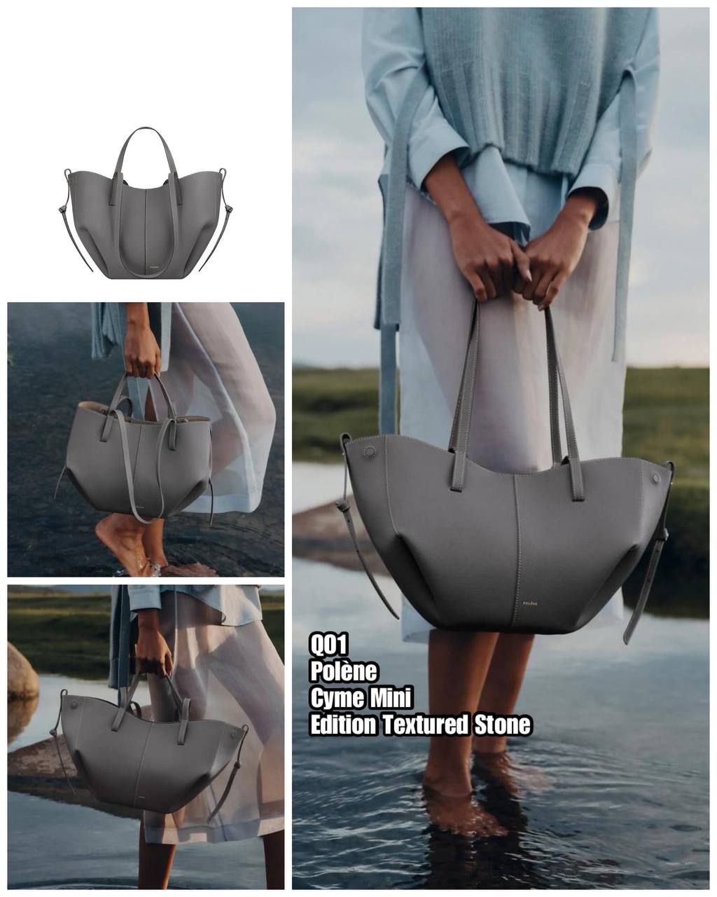 PRE-ORDER QO1 POLÈNE Cyme Mini BAG