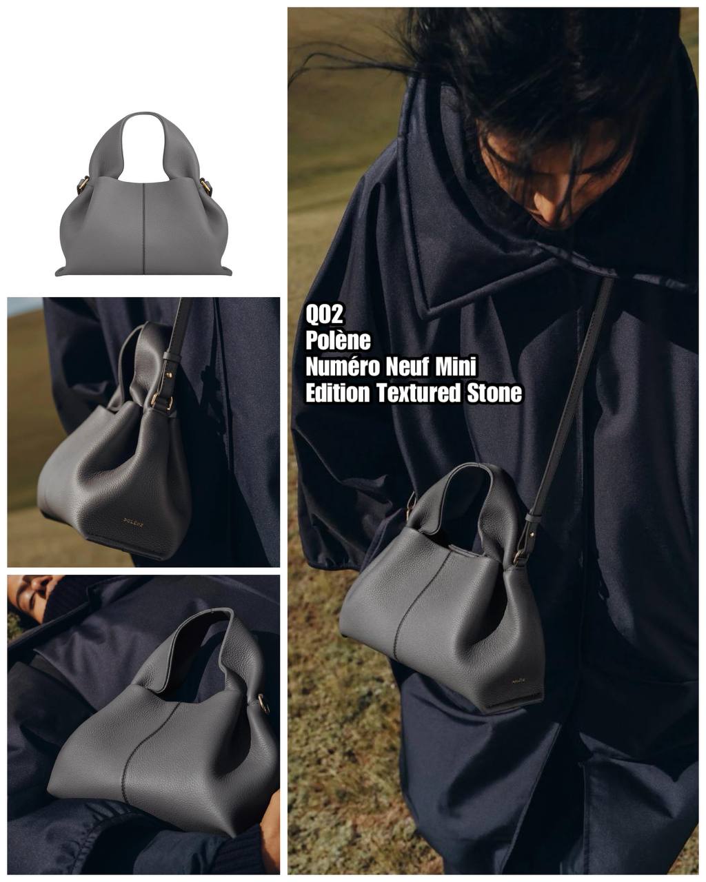 PRE-ORDER QO2 POLÈNE Numéro Neuf Mini BAG