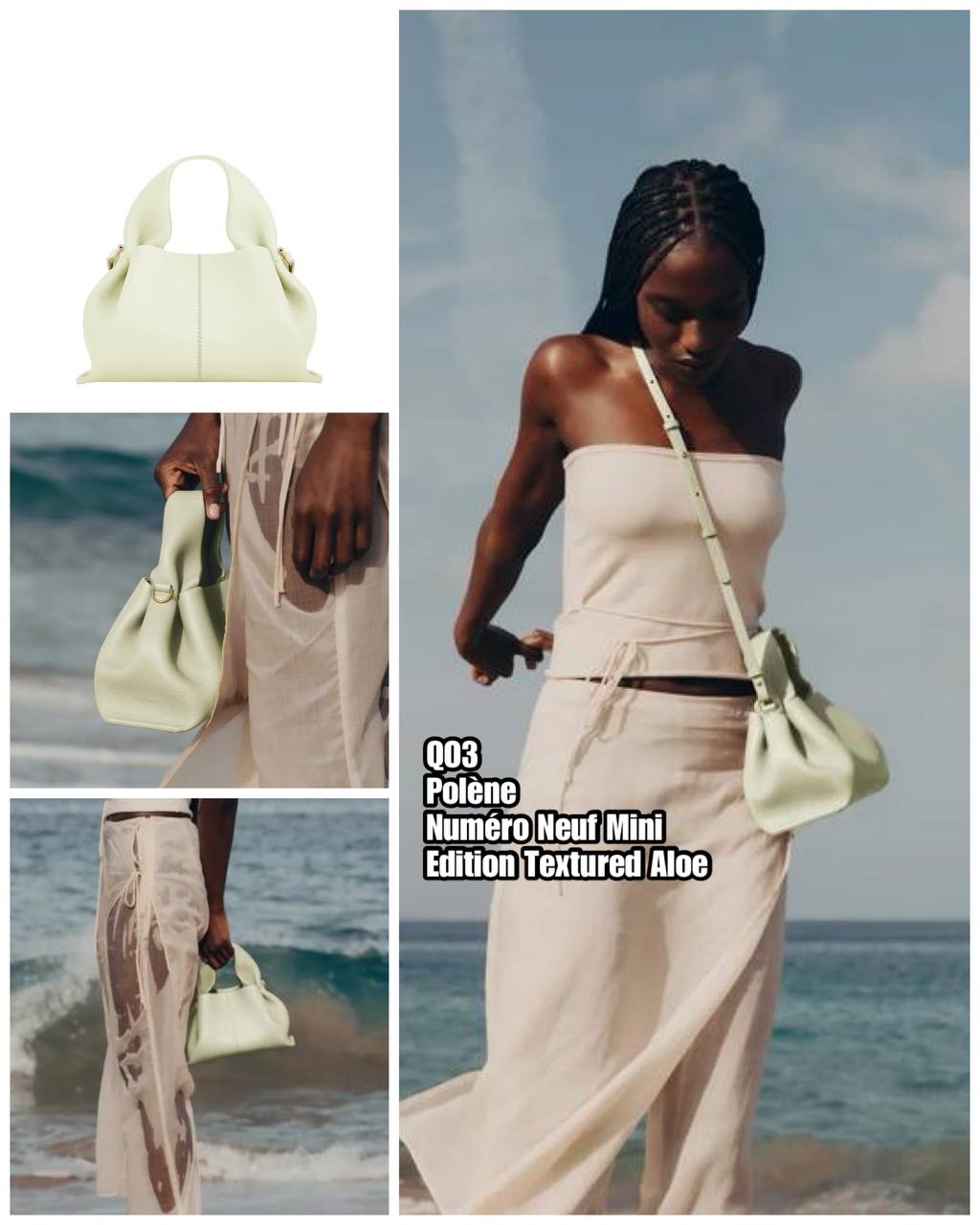 PRE-ORDER QO3 POLÈNE Numéro Neuf Mini BAG