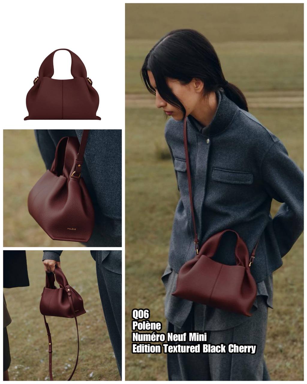 PRE-ORDER QO6 POLÈNE Numéro Neuf Mini BAG
