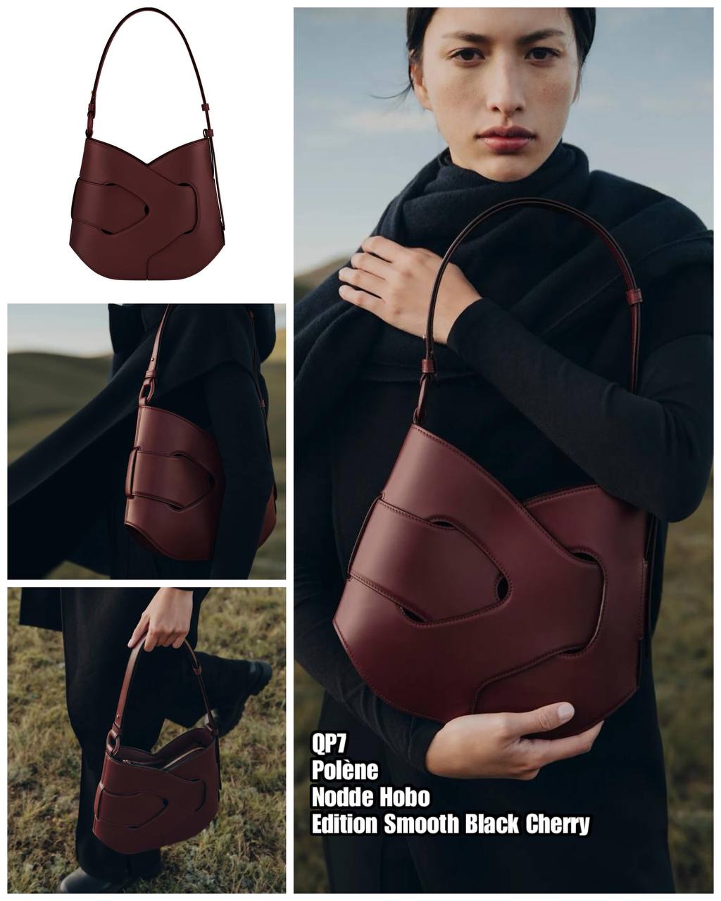 PRE-ORDER QP7 POLÈNE Nodde Hobo BAG