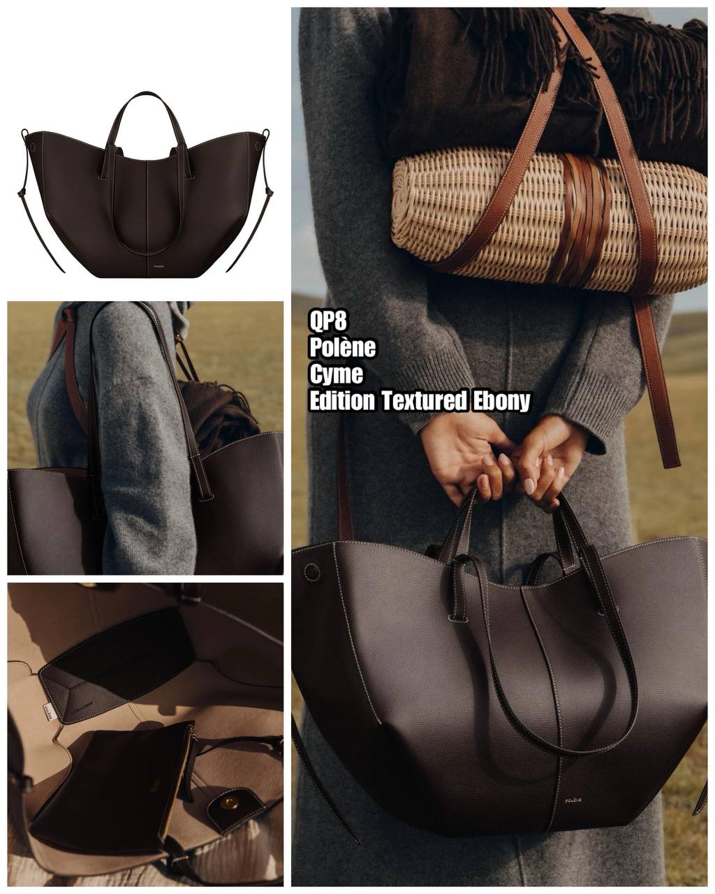 PRE-ORDER QP8 POLÈNE Cyme BAG