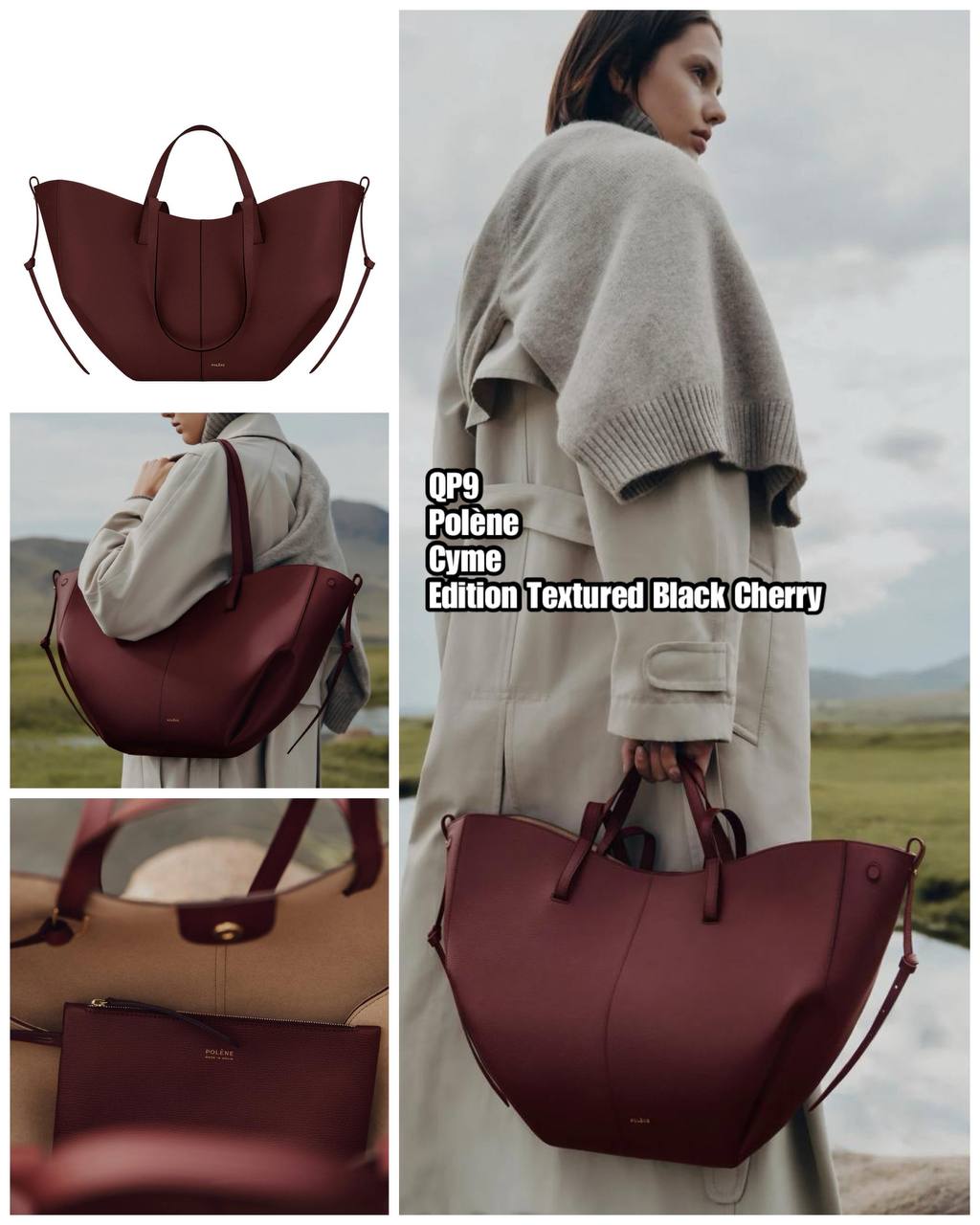 PRE-ORDER QP9 POLÈNE Cyme BAG