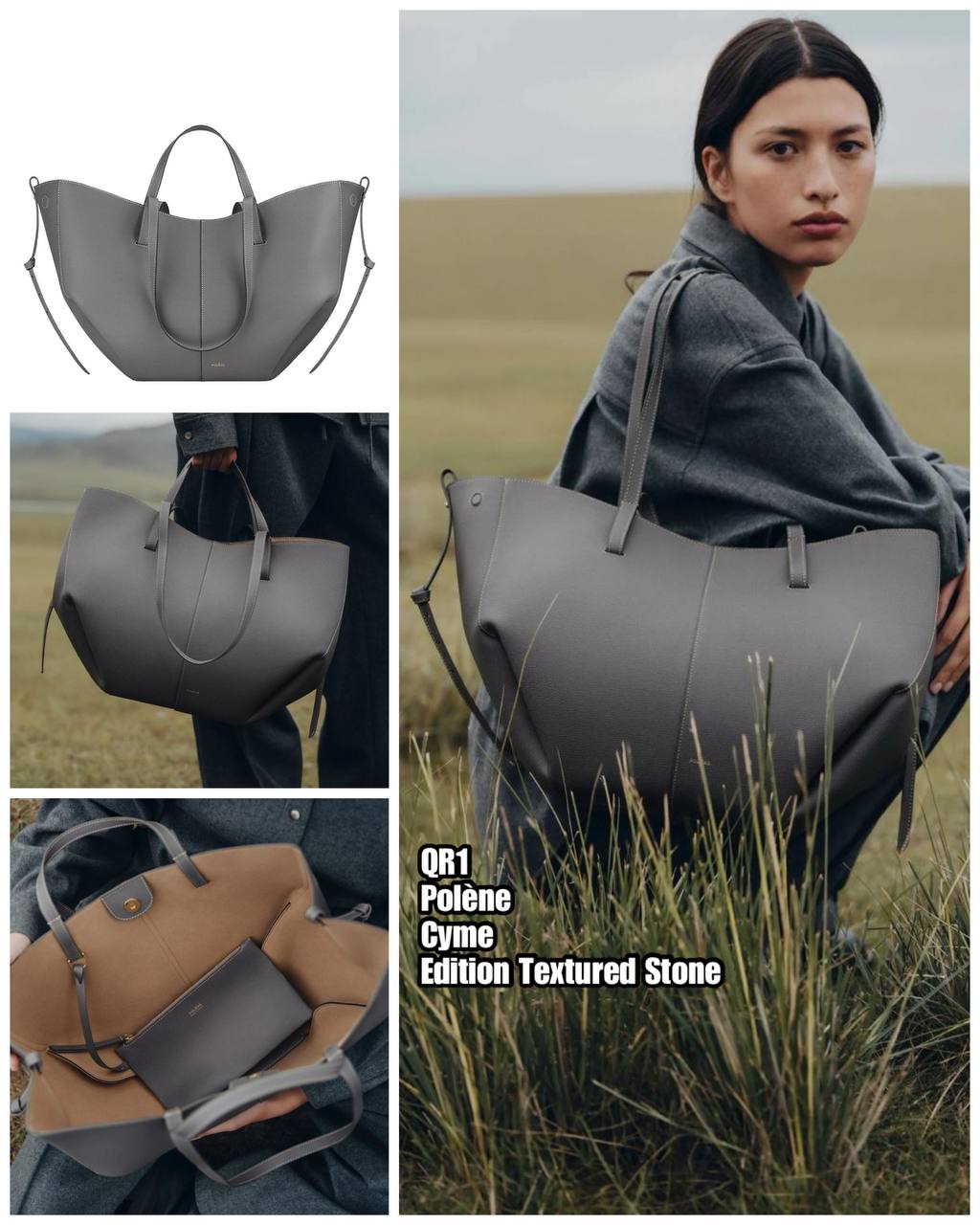 PRE-ORDER QR1 POLÈNE Cyme BAG