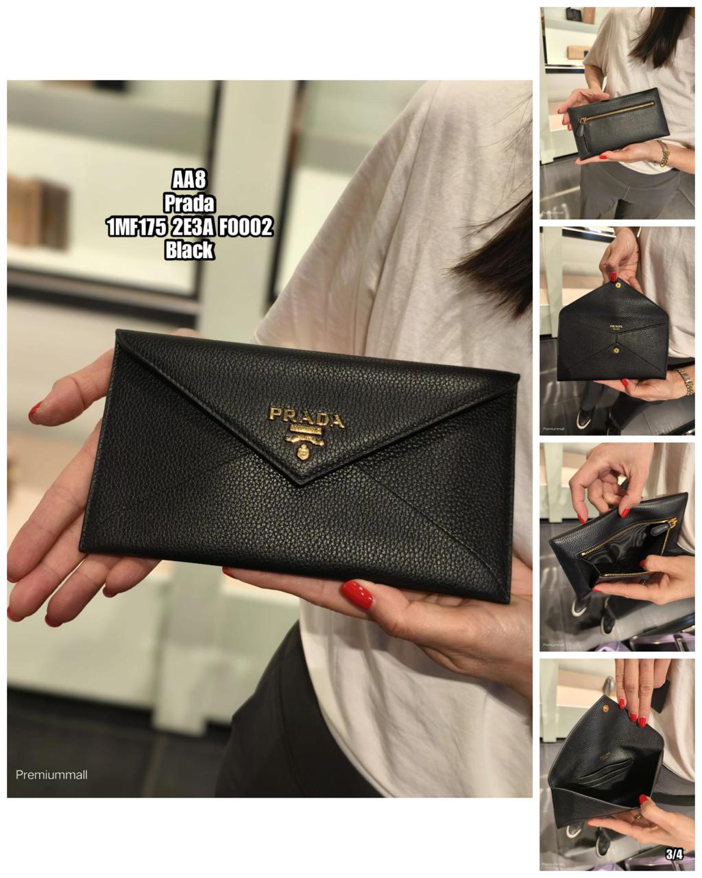 PRE-ORDER AA8 PRADA 1MF175 2E3A F0002 WALLET