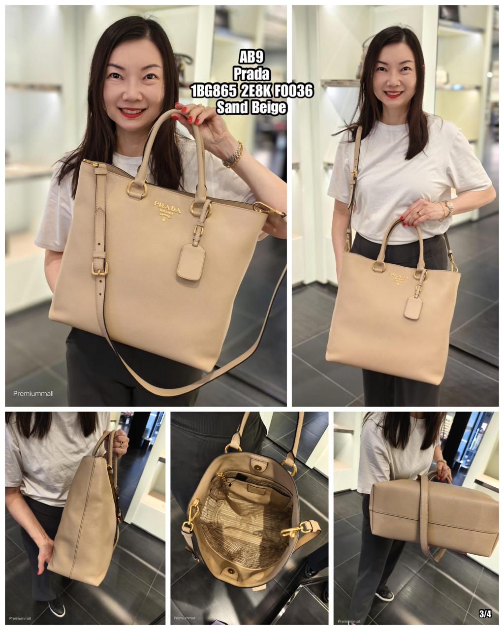 PRE-ORDER AB9 PRADA 1BG865 2E8K F0036 BAG