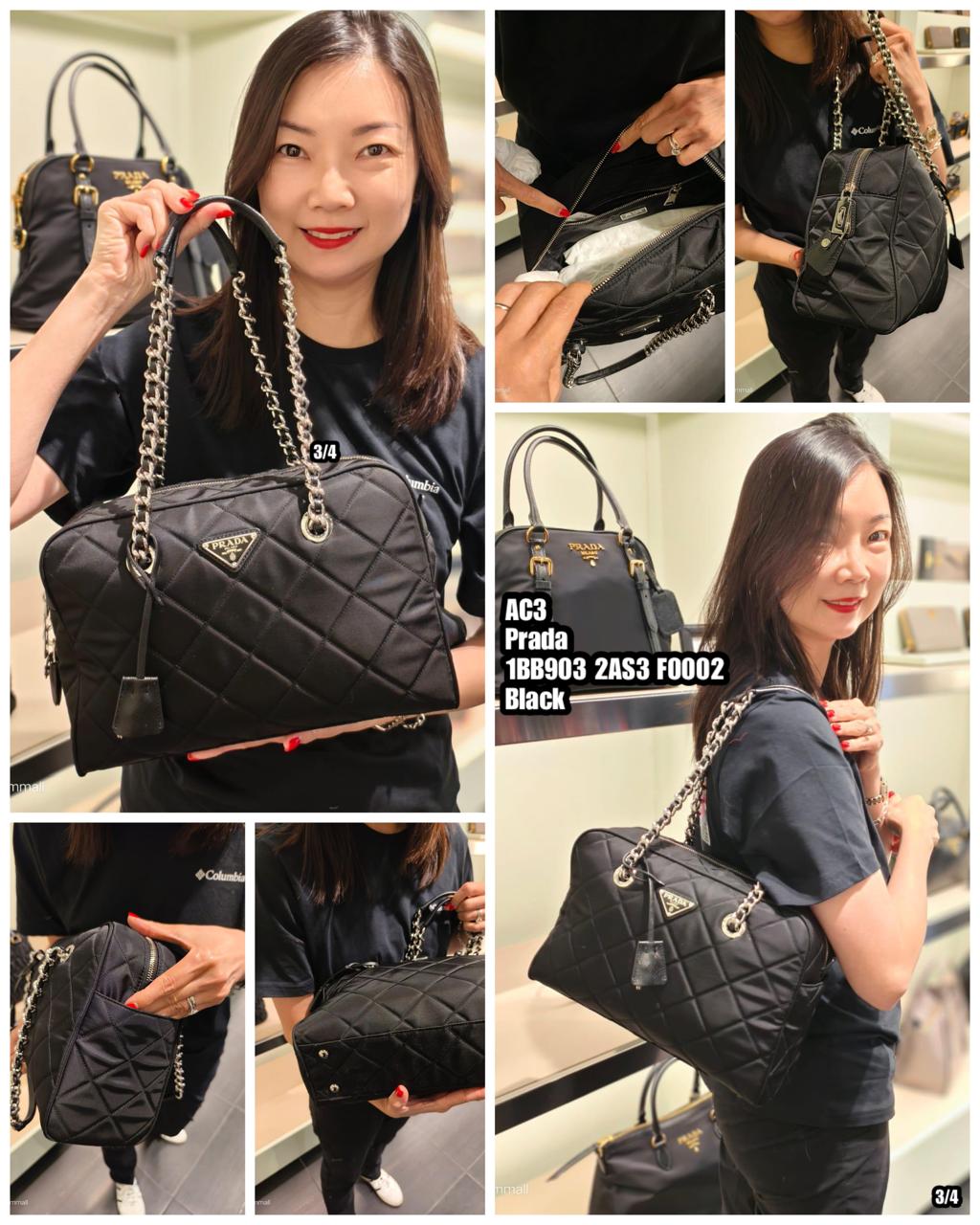 PRE-ORDER AC3 PRADA 1BB903 2AS3 F0002 BAG