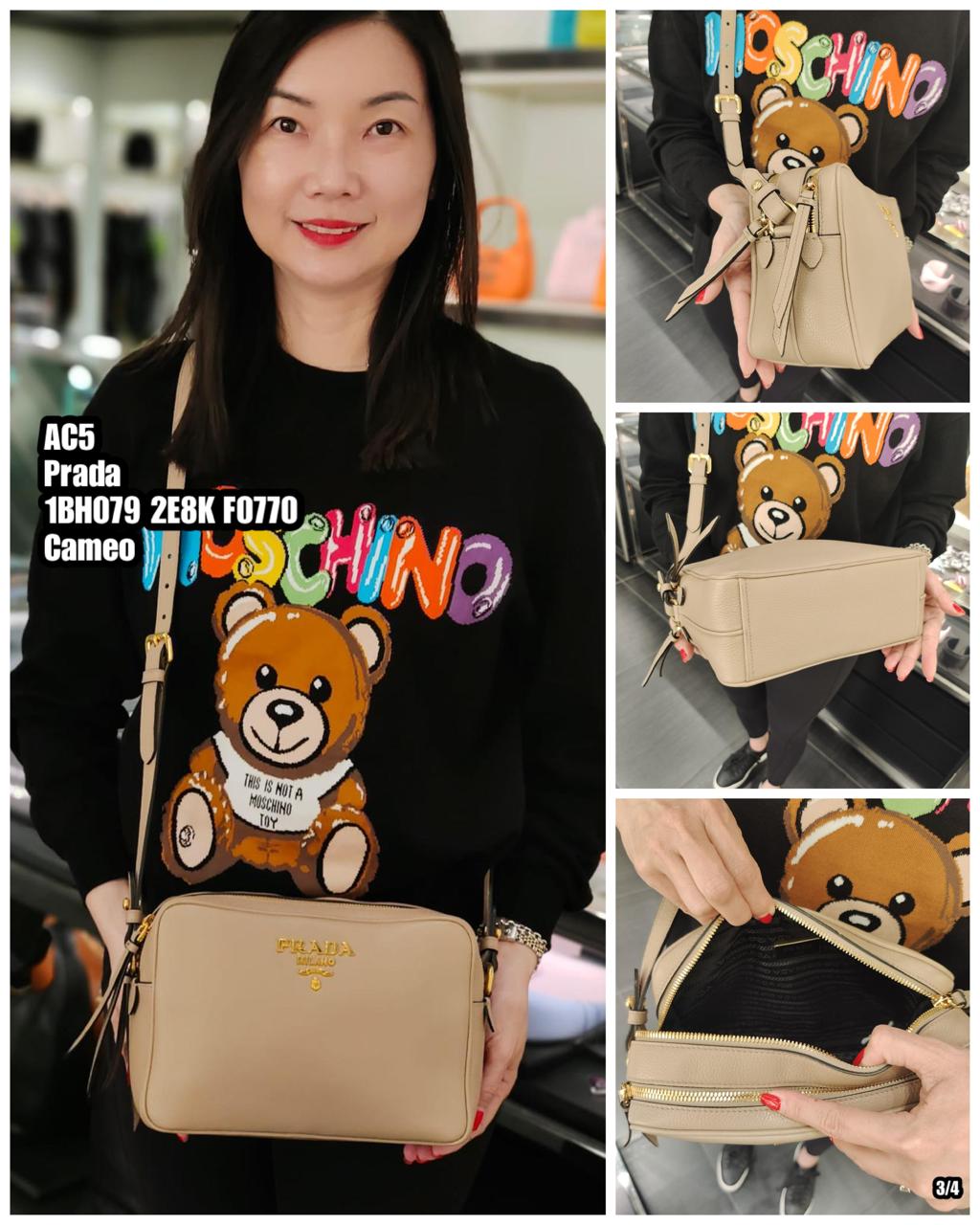 PRE-ORDER AC5 PRADA 1BH079 2E8K F0770 BAG