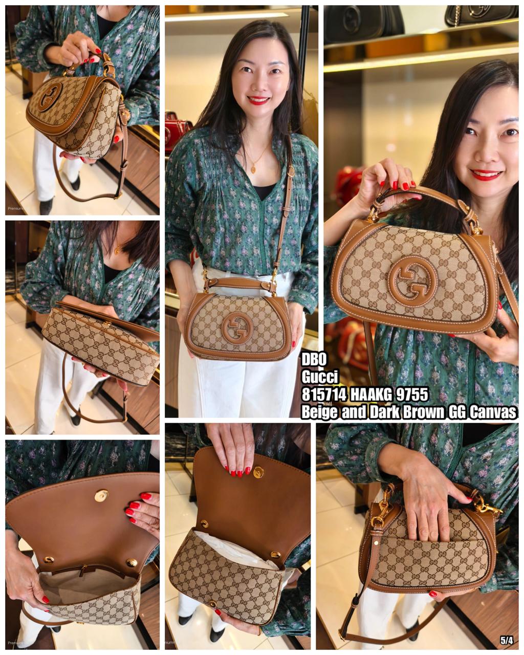 PRE-ORDER DB0 GUCCI 815714 HAAKG 9755 BAG