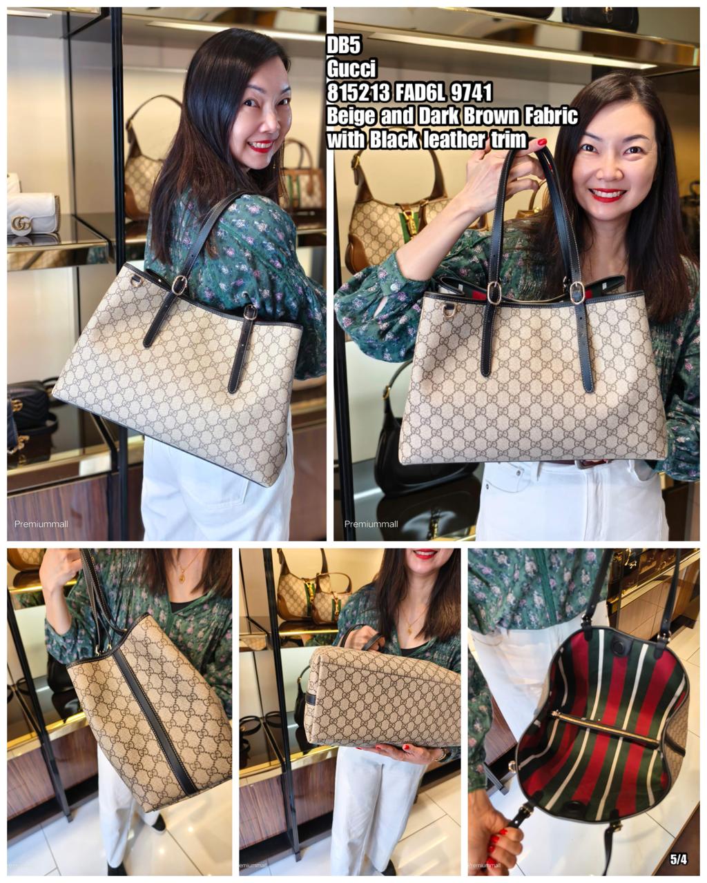PRE-ORDER DB5 GUCCI 815213 FAD6L 9741 BAG