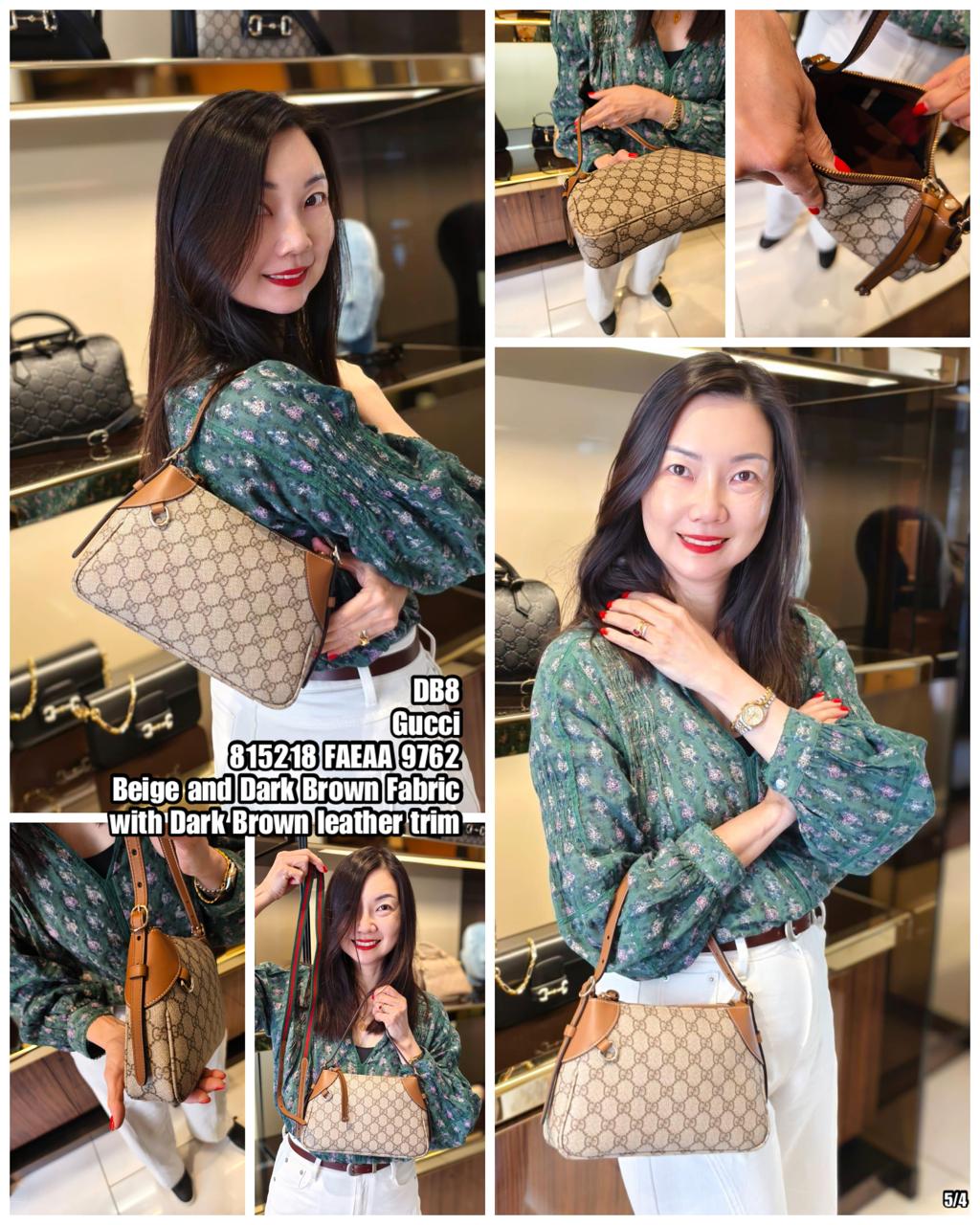 PRE-ORDER DB8 GUCCI 815218 FAEAA 9762 BAG