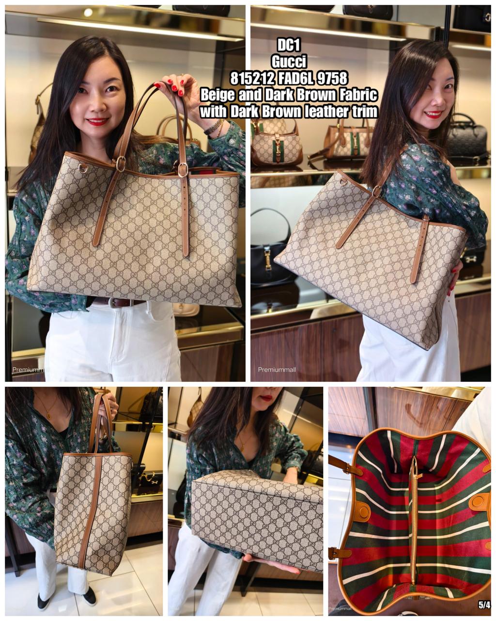 PRE-ORDER DC1 GUCCI 815212 FAD6L 9758 BAG