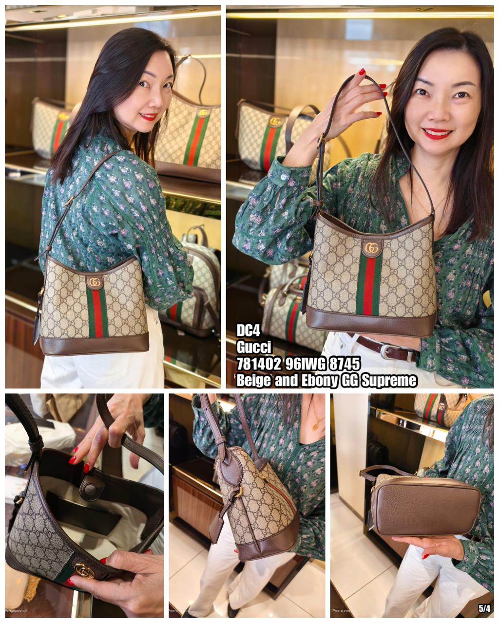 PRE-ORDER DC4 GUCCI 781402 96IWG 8745 BAG