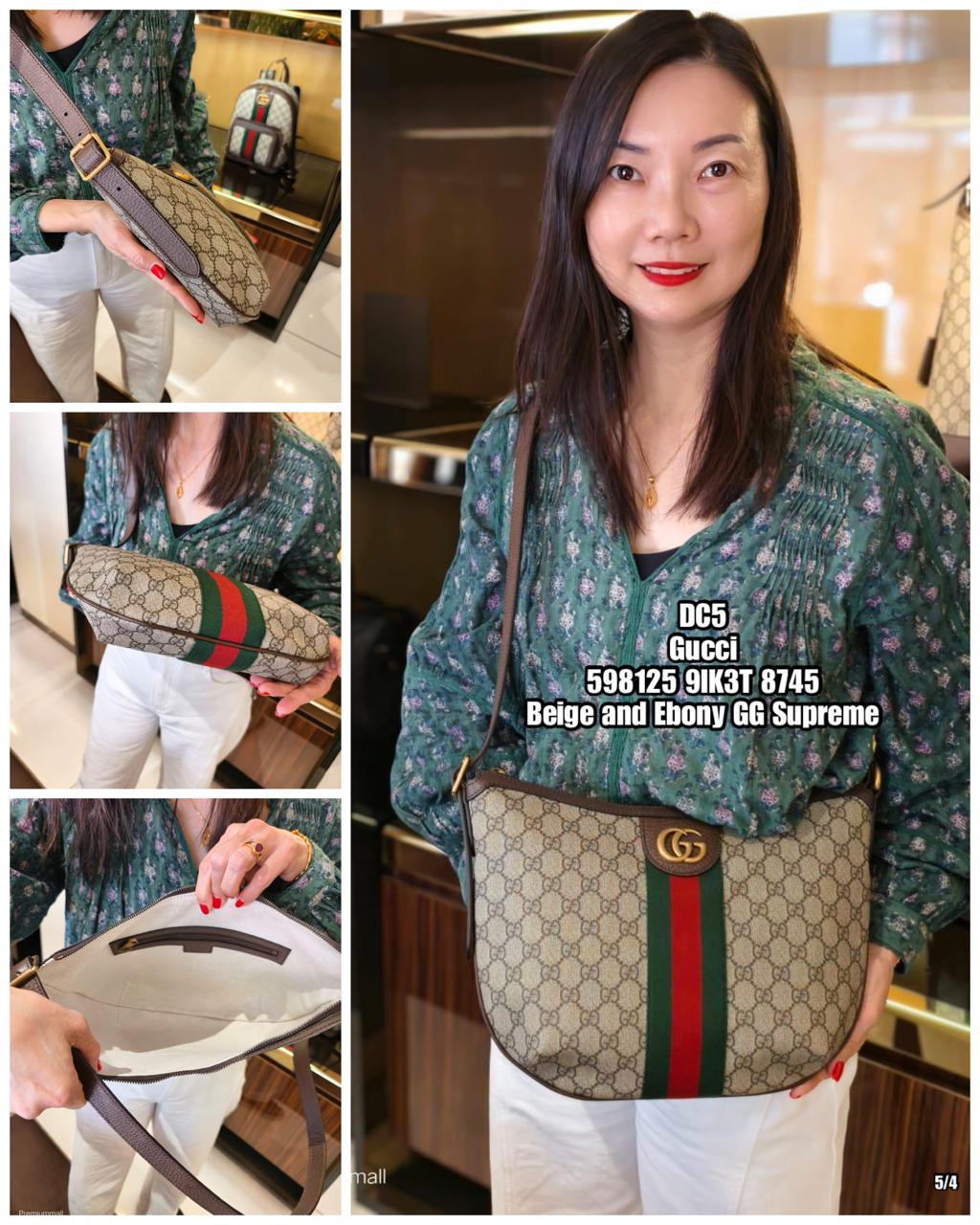 PRE-ORDER DC5 GUCCI 598125 9IK3T 8745 BAG