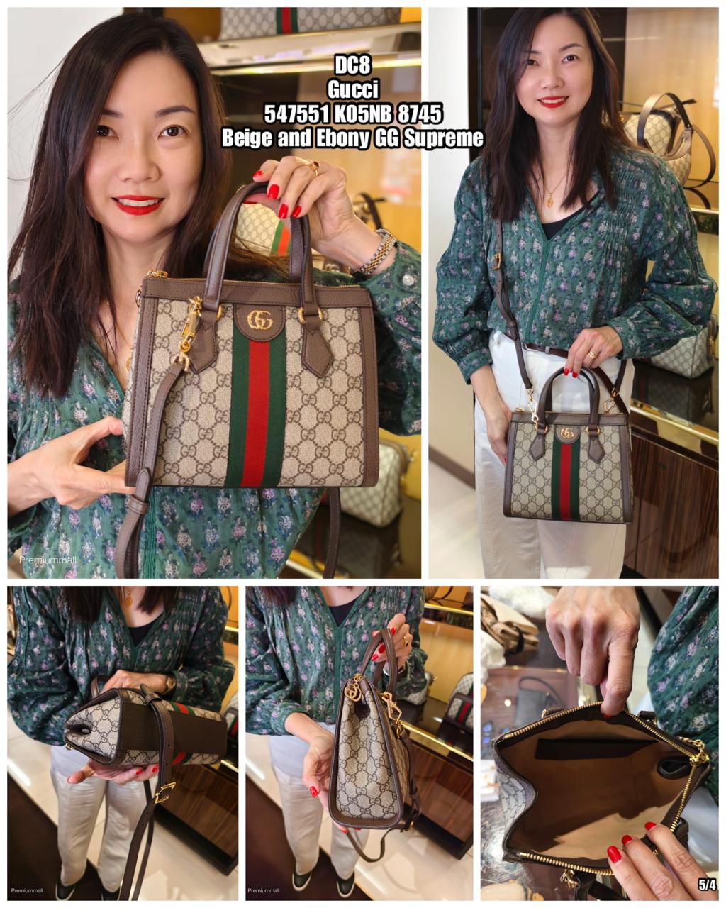 PRE-ORDER DC8 GUCCI 547551 K05NB 8745 BAG