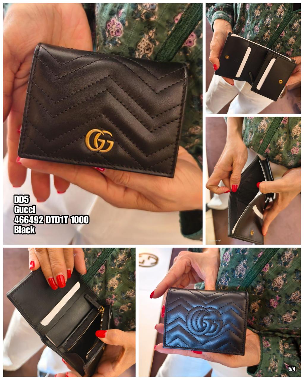 PRE-ORDER DD5 GUCCI 466492 DTD1T 1000 WALLET
