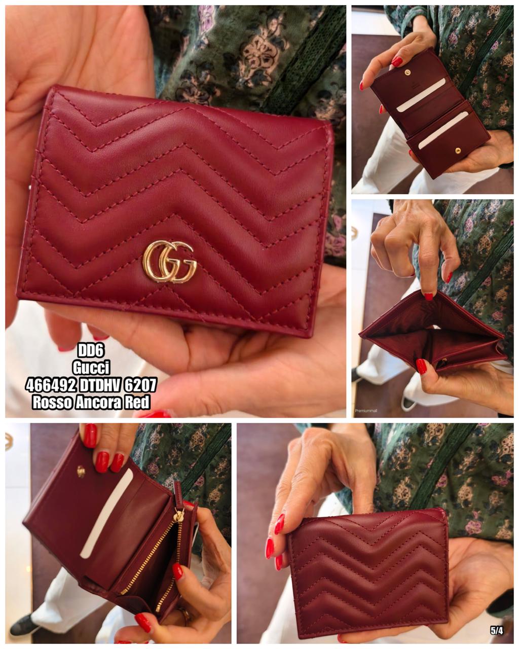 PRE-ORDER DD6 GUCCI 466492 DTDHV 6207 CARD CASE