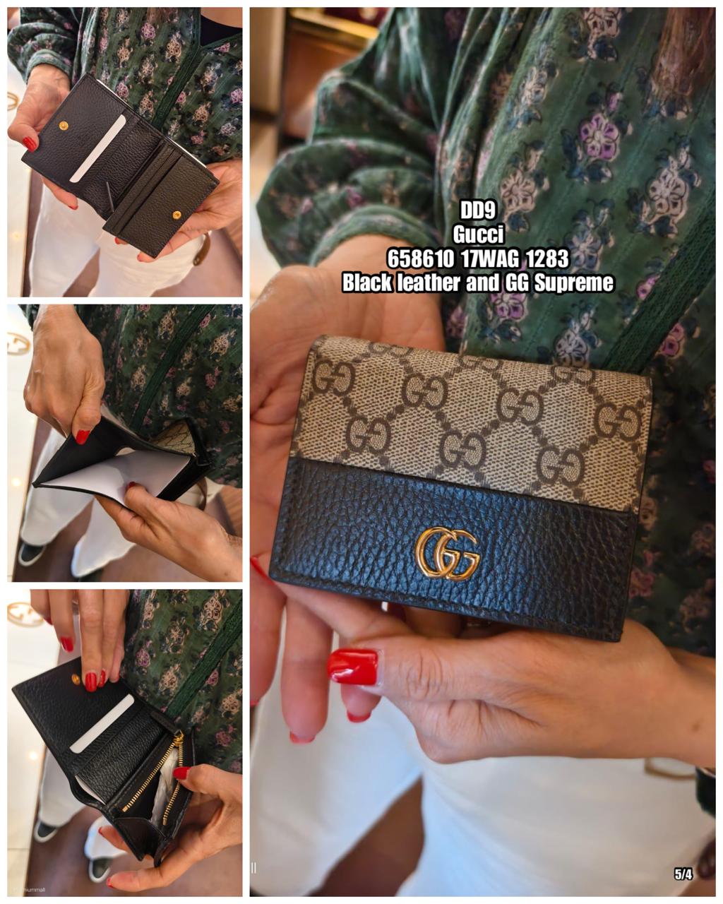 PRE-ORDER DD9 GUCCI 658610 17WAG 1283 CARD CASE