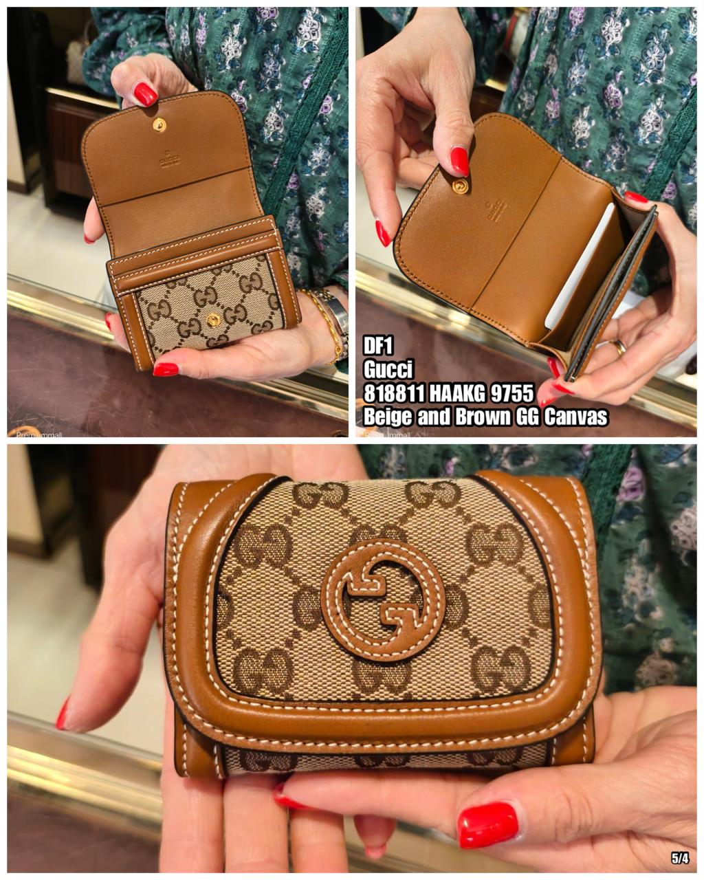 PRE-ORDER DF1 GUCCI 818811 HAAKG 9755 CARD CASE