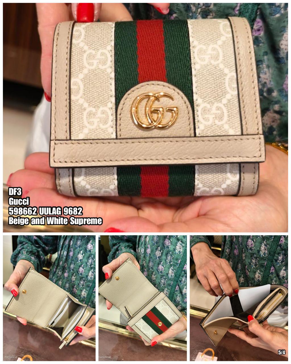 PRE-ORDER DF3 GUCCI 598662 UULAG 9682 CARD CASE
