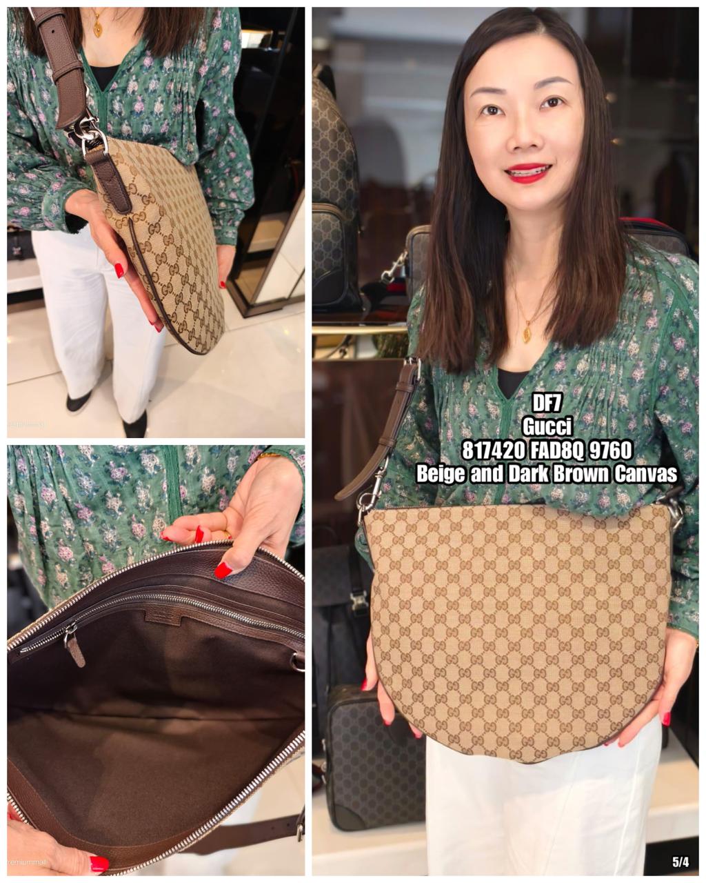 PRE-ORDER DF7 GUCCI 817420 FAD8Q 9760 BAG