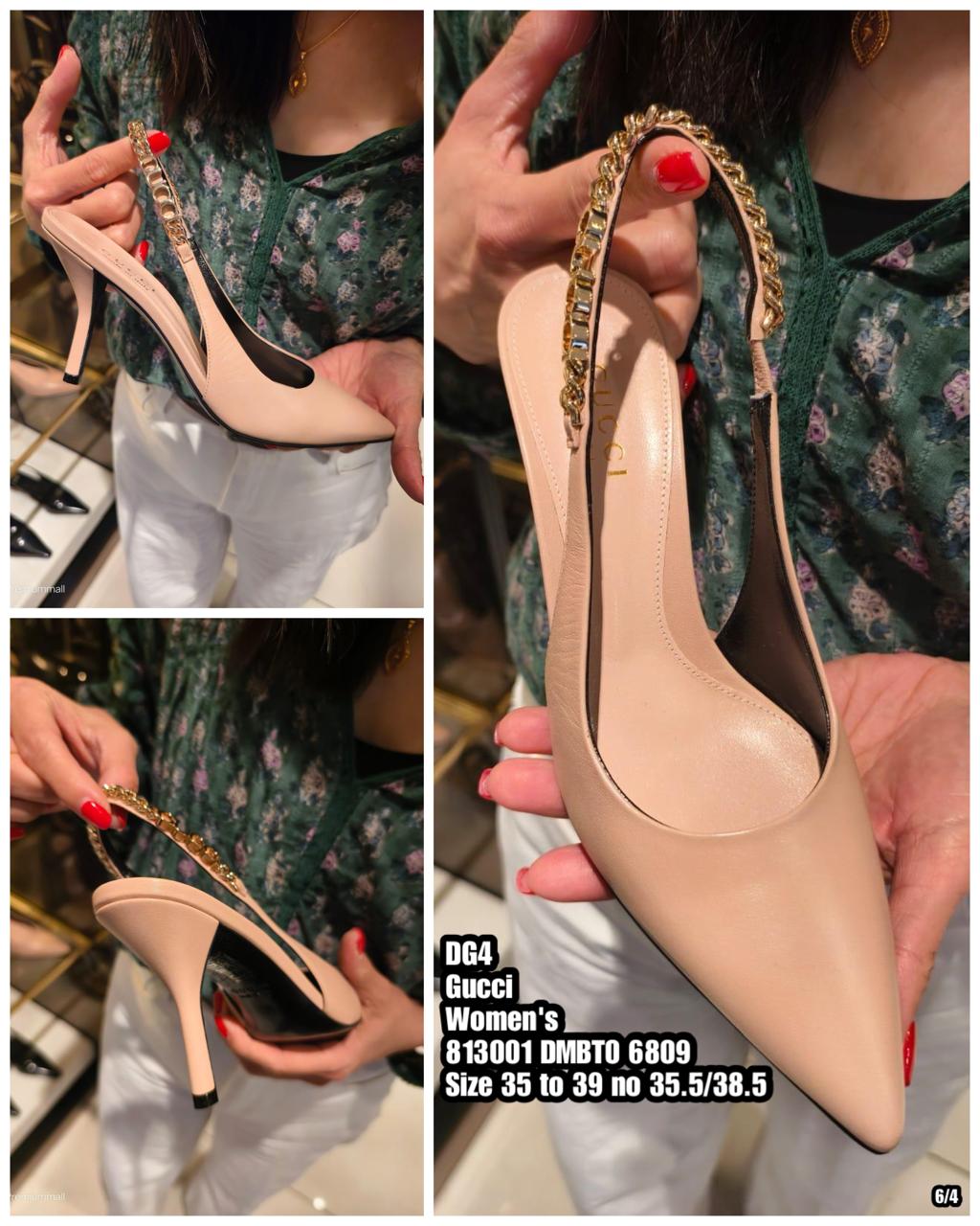 PRE-ORDER DG4 GUCCI 813001 DMBT0 6809 SHOE