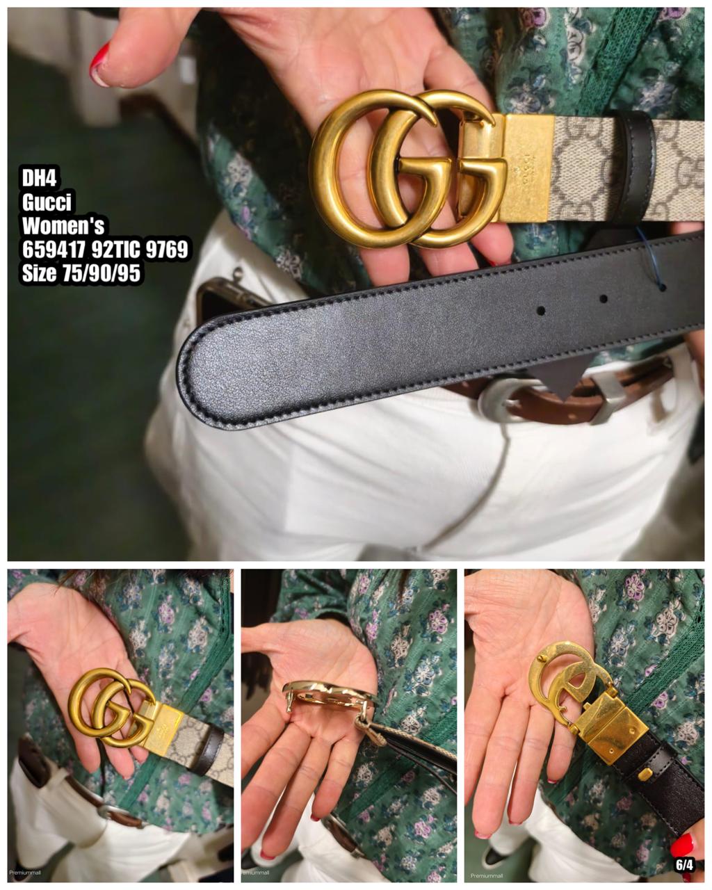 PRE-ORDER DH4 GUCCI 659417 92TIC 9769 BELT