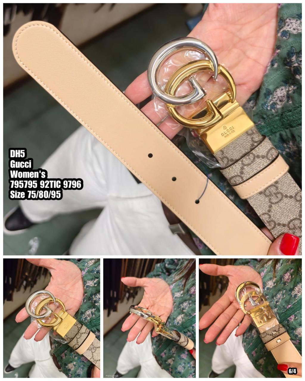 PRE-ORDER DH5 GUCCI 795795 92TIC 9796 BELT