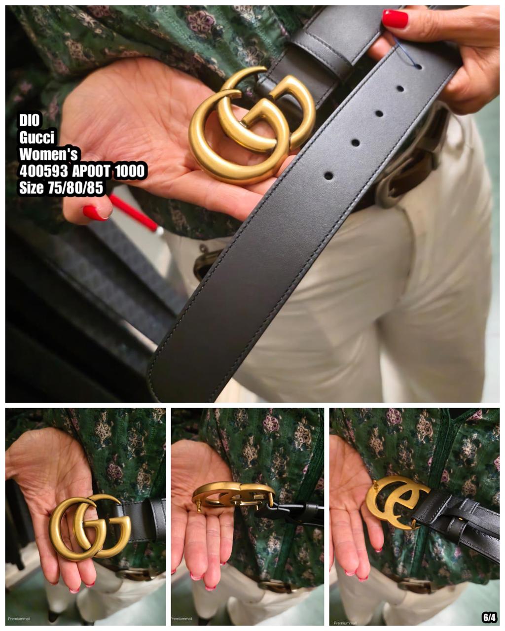 PRE-ORDER DI0 GUCCI 400593 AP00T 1000 BELT