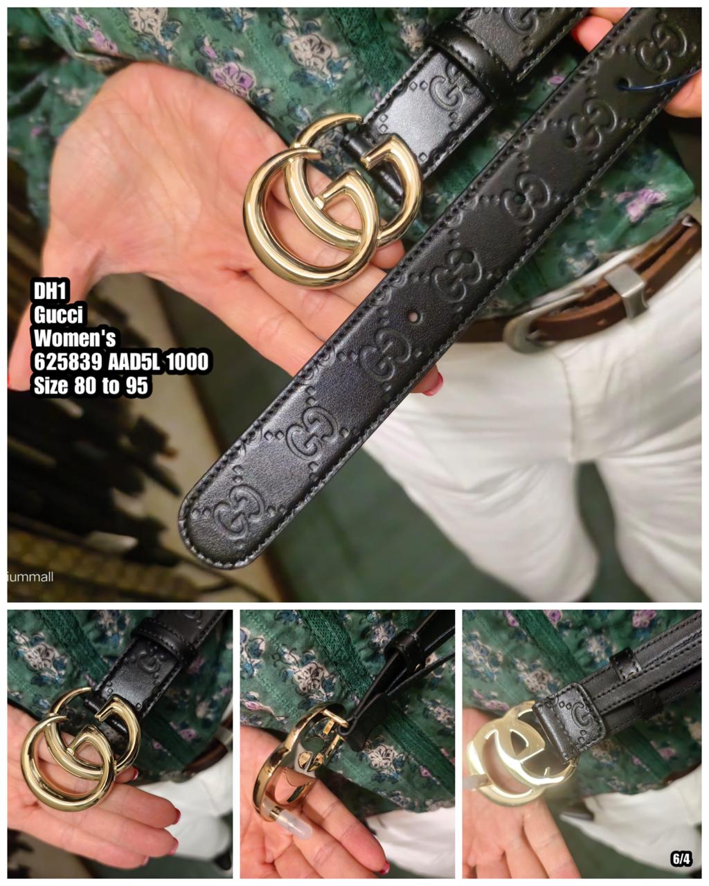 PRE-ORDER DH1 GUCCI 625839 AAD5L 1000 BELT