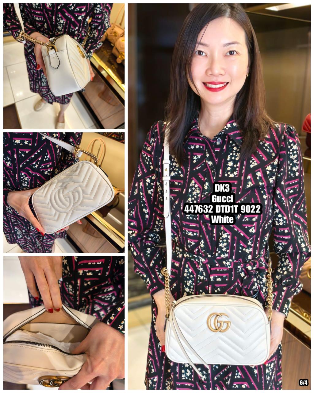PRE-ORDER DK3 GUCCI 447632 DTD1T 9022 BAG