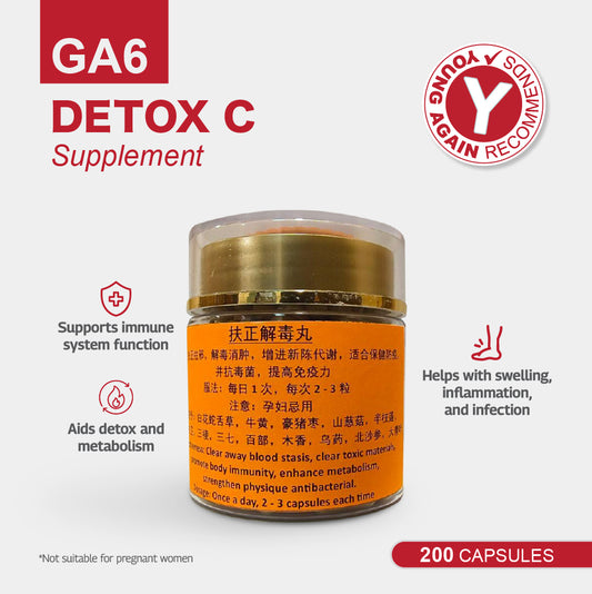 PRE-ORDER GA6 GAC Detox C Supplement