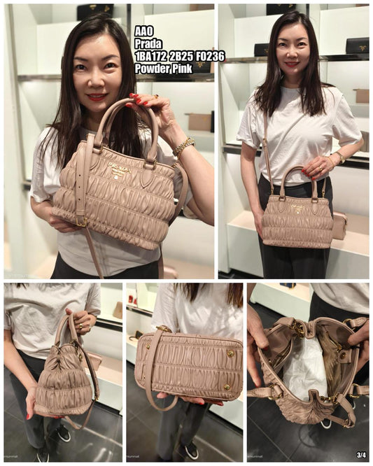 PRE-ORDER AA0 PRADA 1BA172 2B25 F0236 BAG