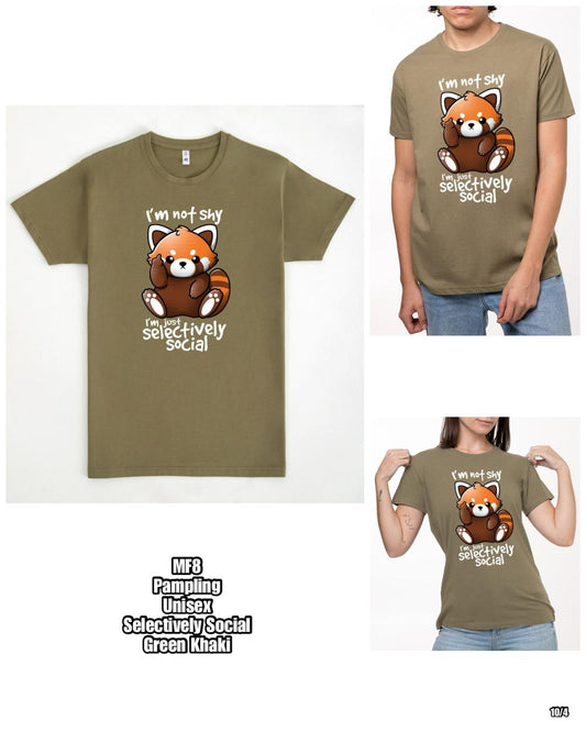 [Own Fleet Drop-Off]* PRE-ORDER MF8 PAMPLING Selectively Social TSHIRT