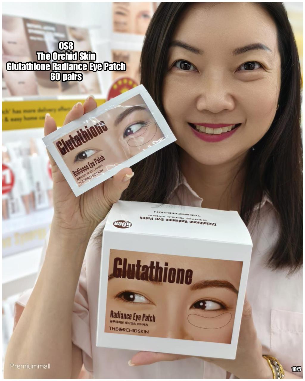 PRE-ORDER OS8 THE ORCHID SKIN Glutathione Radiance Eye Patch 60 pairs (DARK EYE RINGS)