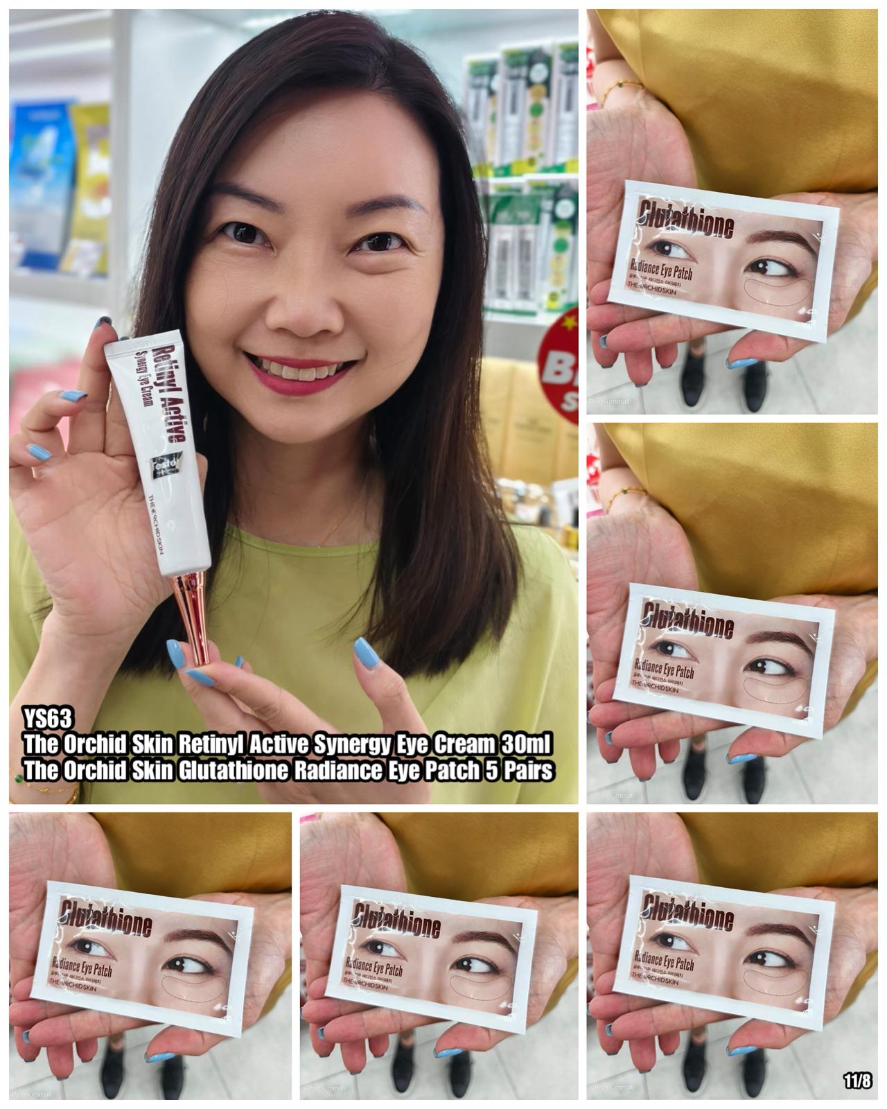 PRE-ORDER YS63 Young Again Skincare Package (5x GLUTATIONE-DARK EYE RINGS)