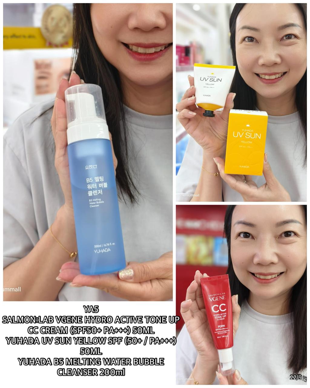 PRE-ORDER YA5 Skincare Package 5