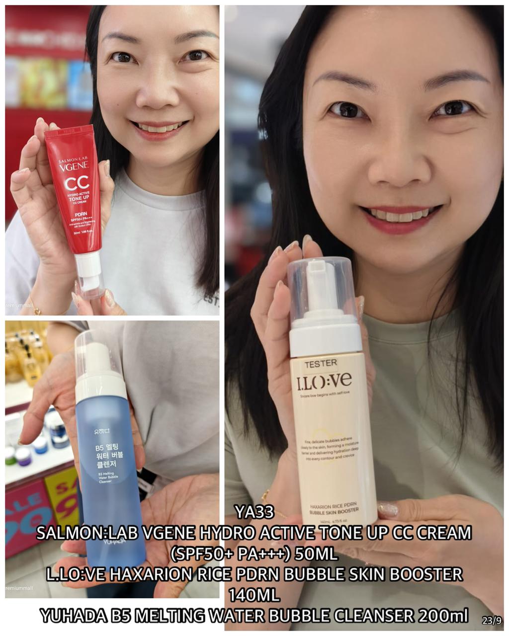 PRE-ORDER YA33 Skincare Package 33